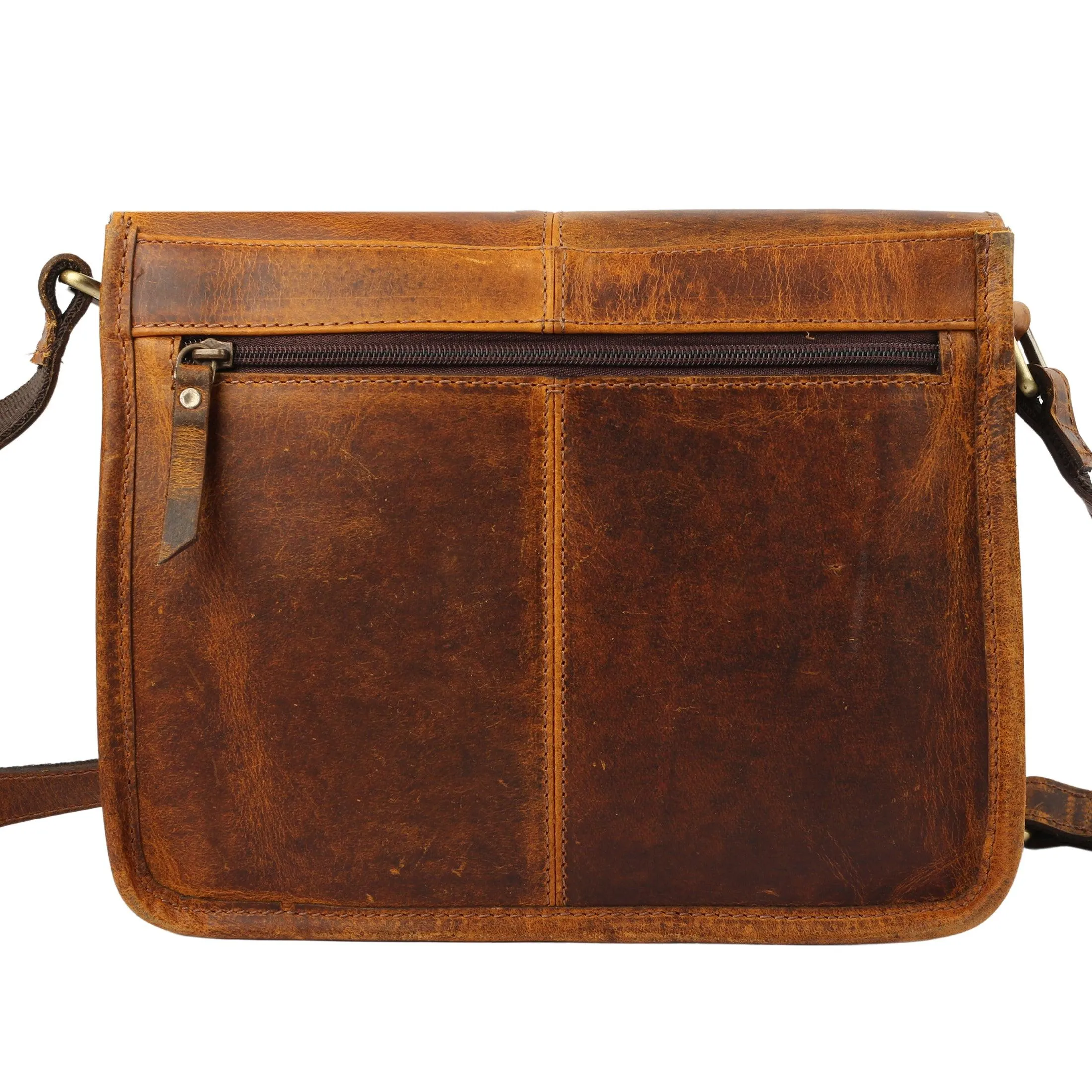 Vintage Genuine Leather Crossbody Bag for women 10 inch purse tote ladies bags satchel travel tote shoulder bag