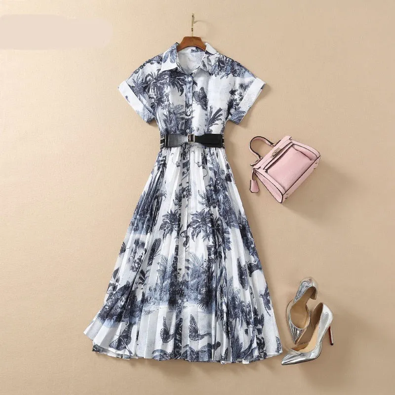 Women Vintage Elegant Casual Fashion Dress